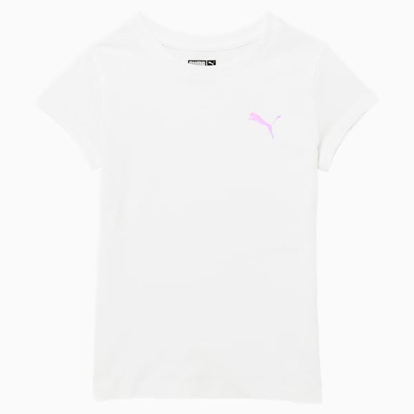 T-shirt à imprimés Core Enfant, PUMA WHITE, extralarge