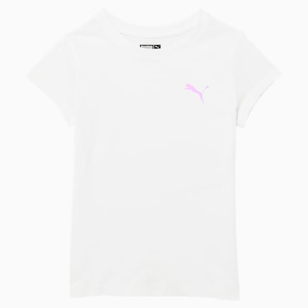 T-shirt à imprimés Core Enfant, PUMA WHITE, extralarge