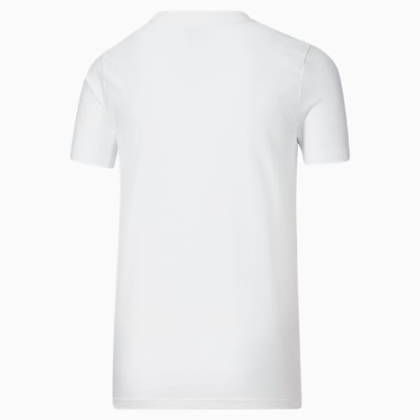 Big Cat Logo Tee Big Kids, PUMA WHITE, extralarge