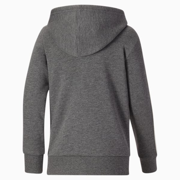 Amplified Zip-Up Hoodie JR, CHARCOAL HEATHER, extralarge