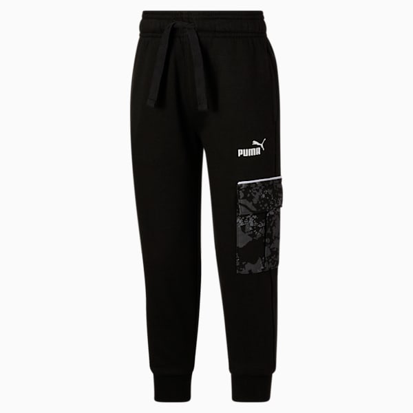 Camo Joggers Big Kids, PUMA BLACK, extralarge