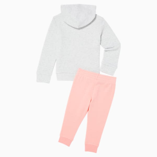 Hoodie + Jogger Toddler Set, WHITE HEATHER, extralarge