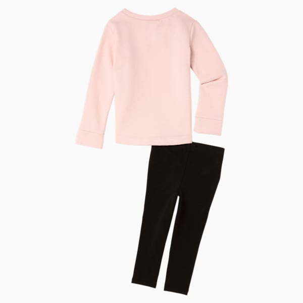 Crewneck Sweatshirt + Legging Toddler Set, LOTUS, extralarge