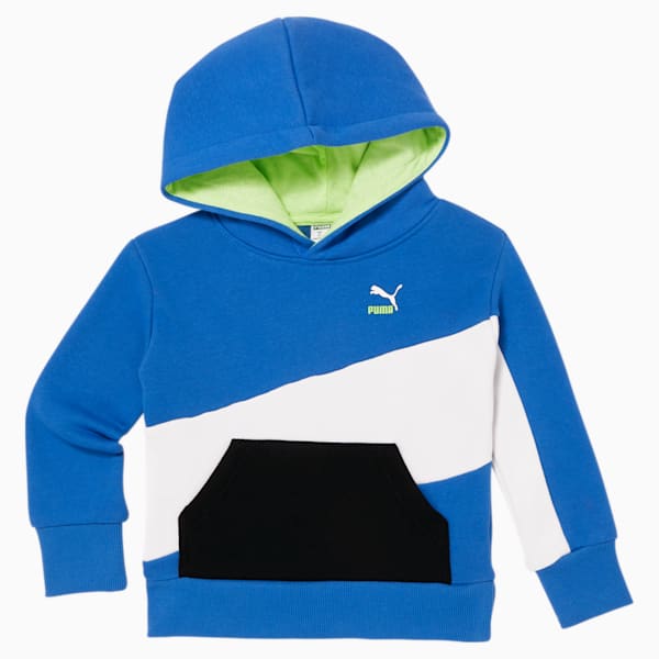 Dazed Colorblocked Toddler Hoodie, BLUEMAZING, extralarge