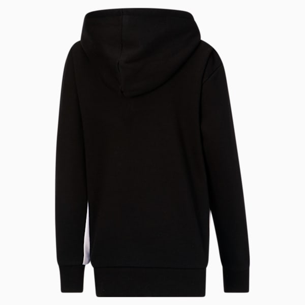 Dazed Colorblock Pullover Hoodie Big Kids, PUMA BLACK, extralarge