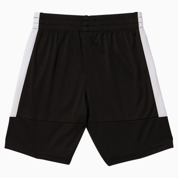 Core Interlock Little Kids' Shorts, PUMA BLACK, extralarge
