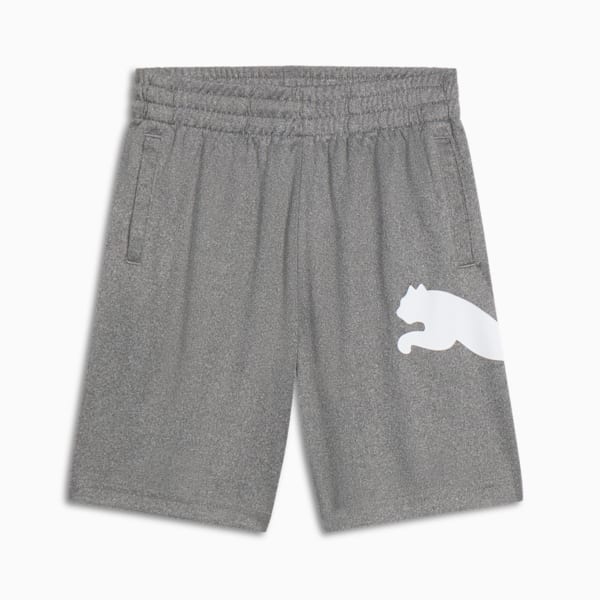 Short Essential, jeune enfant, CHARCOAL HEATHER, extralarge