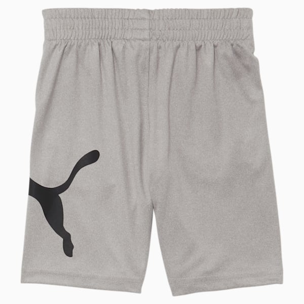 Essential Little Kids' Shorts, LT HEATHER GREY, extralarge