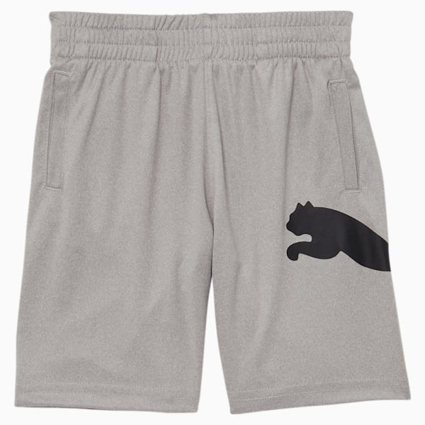 Essential Little Kids' Shorts, LT HEATHER GREY, extralarge