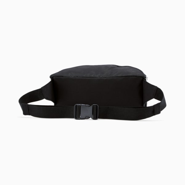 PUMA Traverse Waist Bag, Black/Silver, extralarge