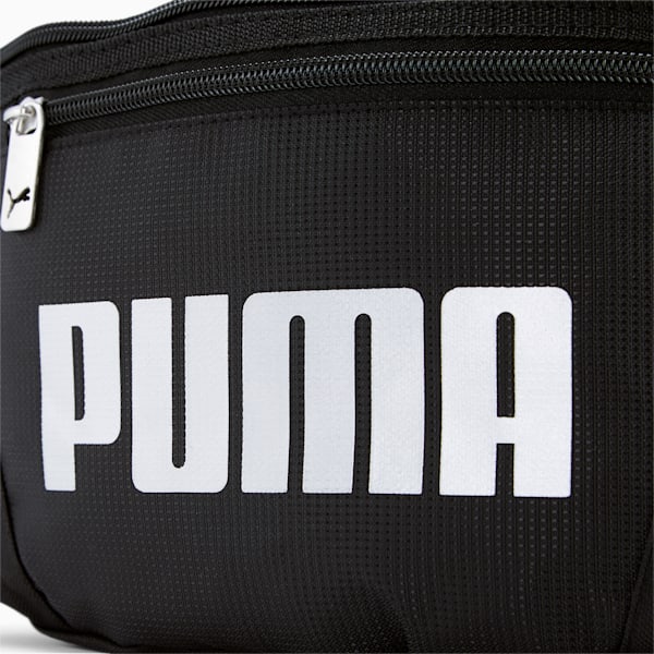 PUMA Traverse Waist Bag, Black/Silver, extralarge