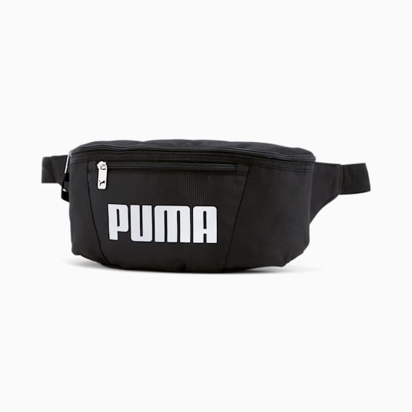 PUMA Traverse Waist Bag, Black/Silver, extralarge