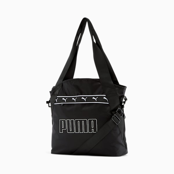 PUMA Madison Tote, Black/White, extralarge