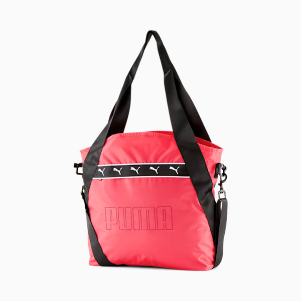 PUMA Madison Tote, Pink/Black, extralarge