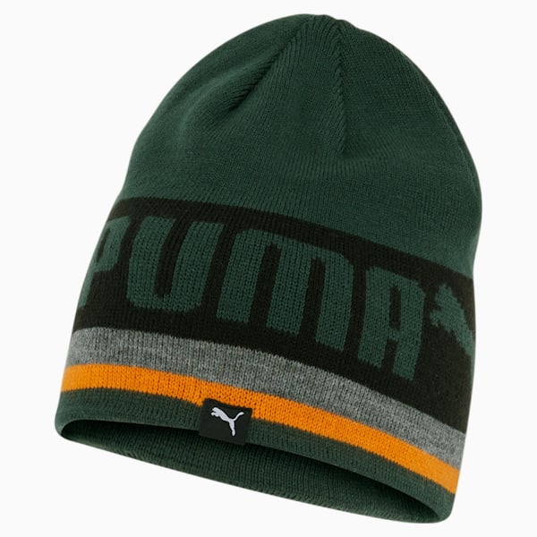 PUMA Evolve Reversible Beanie, Green/Black, extralarge