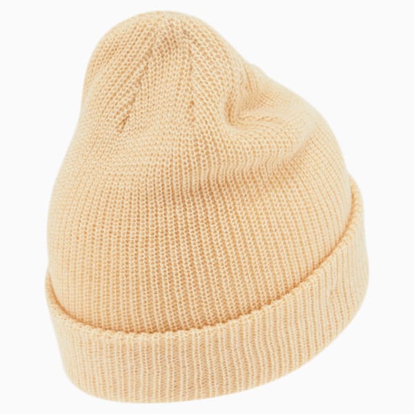 PUMA Woven Label Marled Beanie, Khaki, extralarge