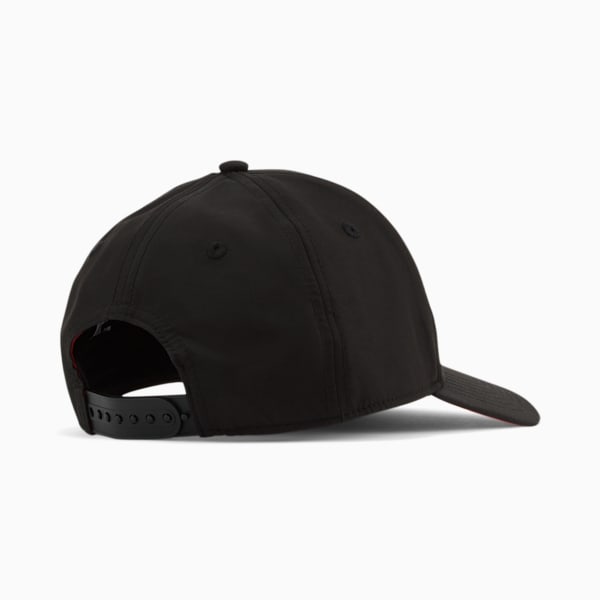 PUMA Astor Adjustable Cap JR, Black/Red, extralarge