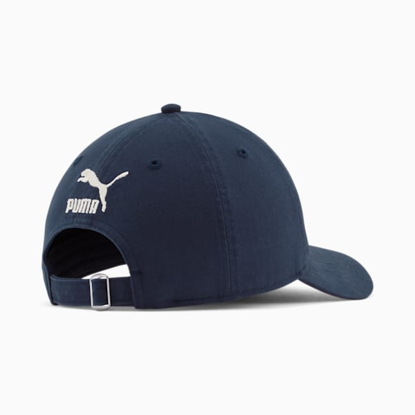 PUMA NYC Script Adjustable Cap, NAVY, extralarge