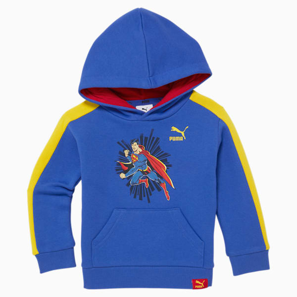 PUMA x DC Justice League Pullover Toddler Hoodie, NEBULAS BLUE, extralarge