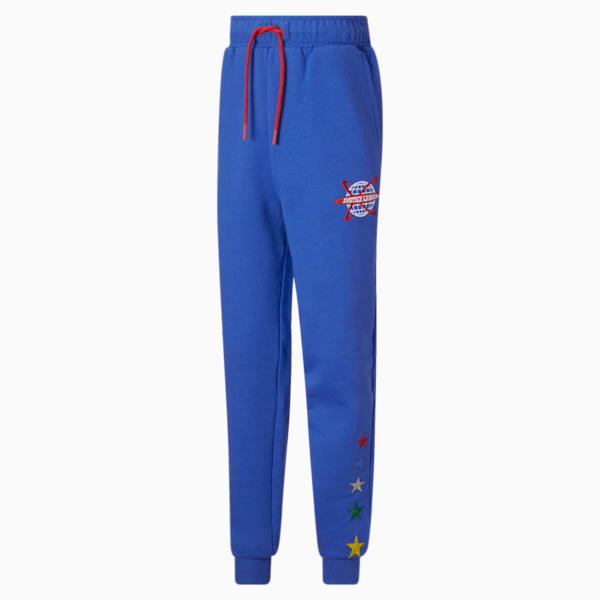 Blue puma joggers womens shop