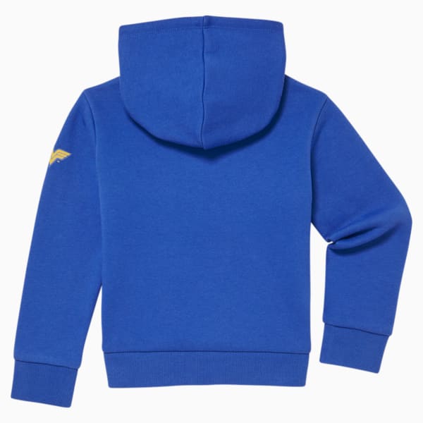 PUMA x DC Justice League Pullover Little Kids' Hoodie, BLUEMAZING, extralarge