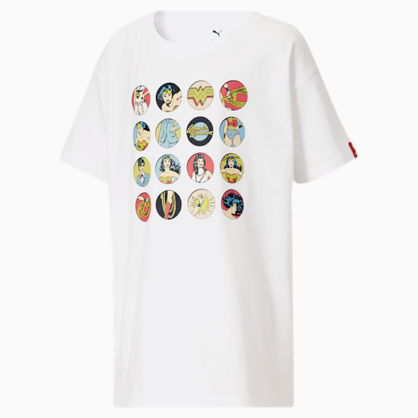 PUMA x DC Justice League Graphic Tee Big Kids, PUMA WHITE, extralarge