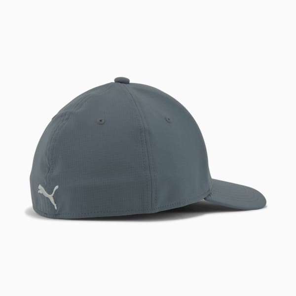 PUMA Addison Stretch Fit Cap, Dark Grey, extralarge