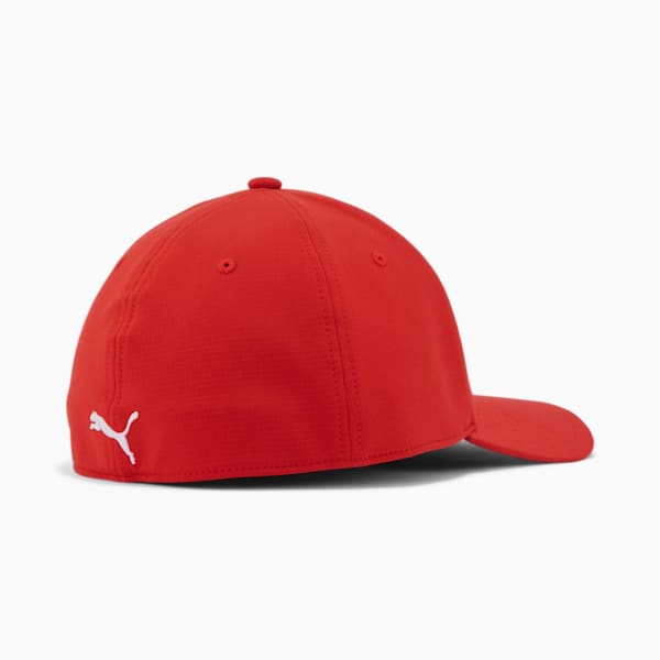 PUMA Addison Stretch Fit Cap, Red, extralarge