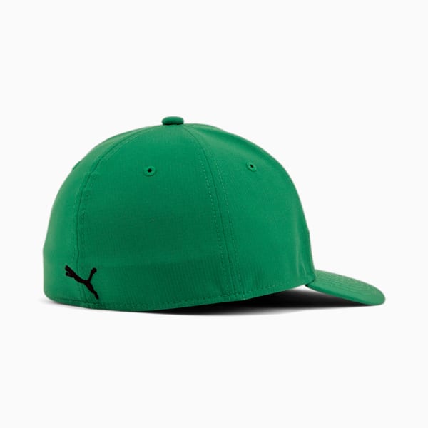 PUMA Addison Stretch Fit Cap, GREEN, extralarge