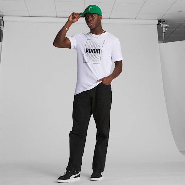 PUMA Addison Stretch Fit Cap, GREEN, extralarge