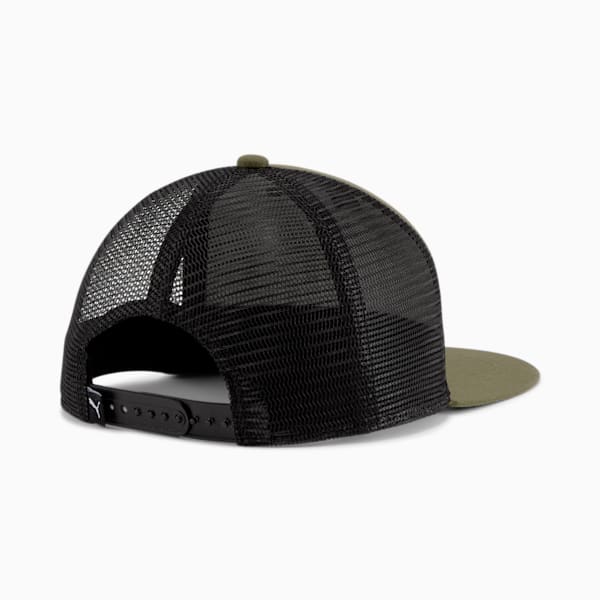 Bennet Trucker Cap, Olive, extralarge