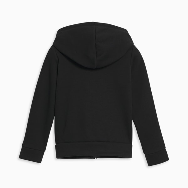 Sudadera con cremallera PUMA Core para niños pequeños, PUMA BLACK, extralarge