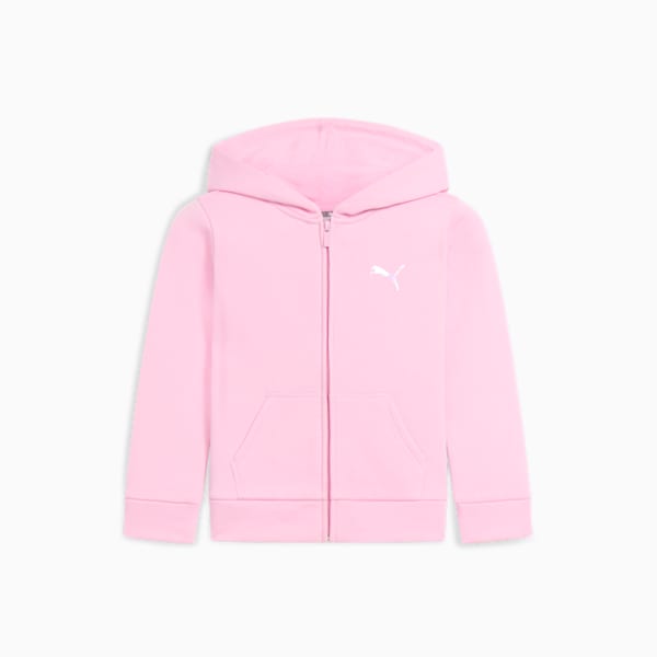 Sudadera con cremallera PUMA Core para niños pequeños, PALE PINK, extralarge