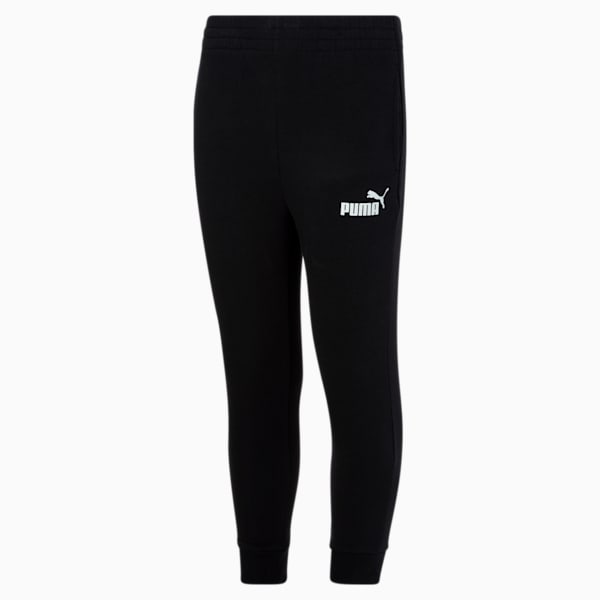 Pantalones deportivos de felpa Essentials para niño grande, PUMA BLACK