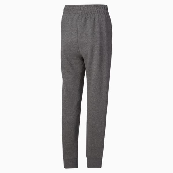 Pantalon d'entraînement en tissu bouclette Essential, grands enfants, CHARCOAL HEATHER, extralarge