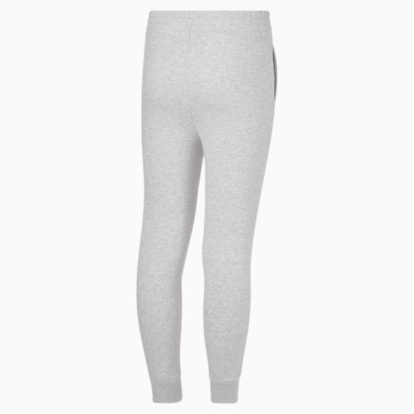French Terry Essential Joggers Big Kids, LT HEATHER GREY, extralarge