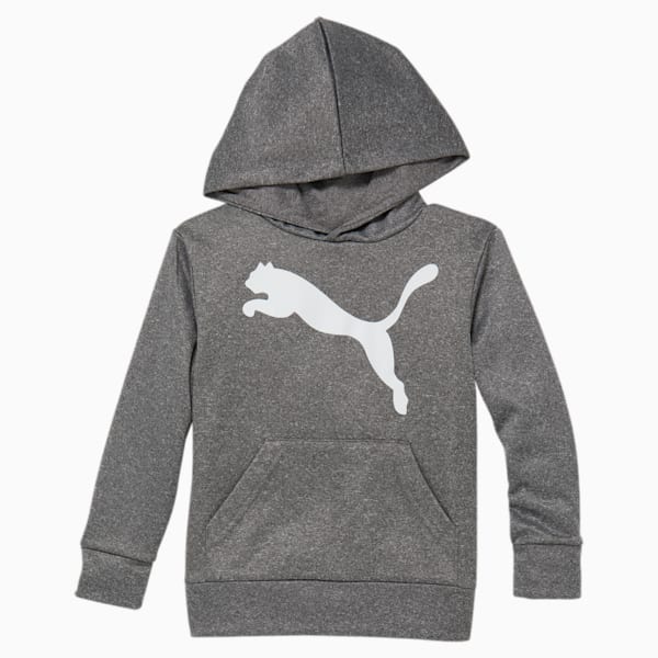Sudadera con capucha Classics Cat Logo de niño pequeño, CHARCOAL HEATHER, extralarge