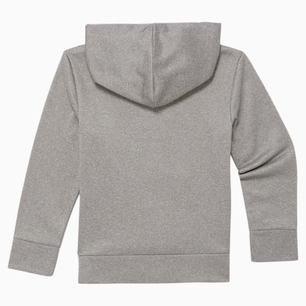 Classics Cat Logo Little Kids' Hoodie, LIGHT HEATHER GREY, extralarge