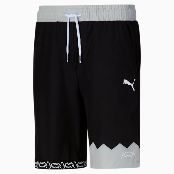 Chomp Basketball Shorts Big Kids, PUMA BLACK, extralarge