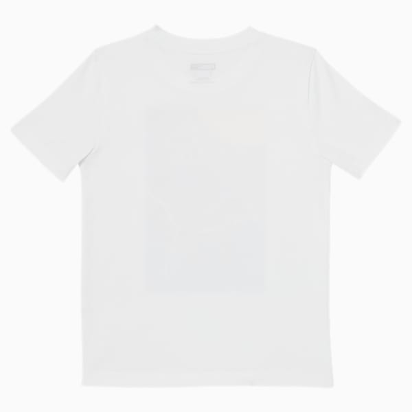 Camiseta estampada Go For para niños pequeños, PUMA WHITE, extragrande