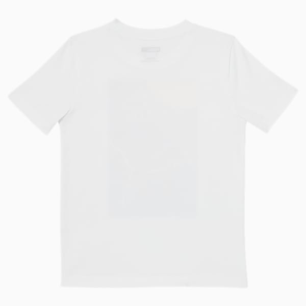 Go For Little Kids' Graphic Tee, PUMA WHITE, extralarge