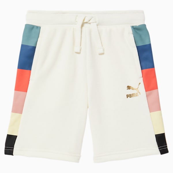 Go For Iconic T7 Little Kids' Shorts, MARSHMALLOW