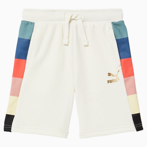 Go For Iconic T7 Little Kids' Shorts, MARSHMALLOW, extralarge