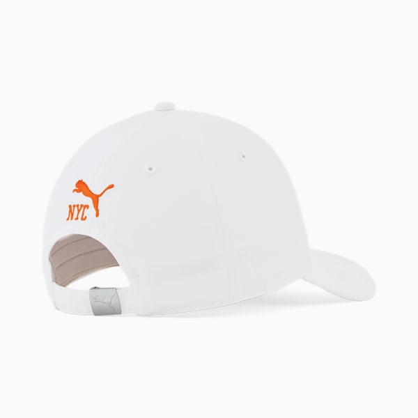 PUMA NYC Archer Adjustable Cap, WHITE, extralarge