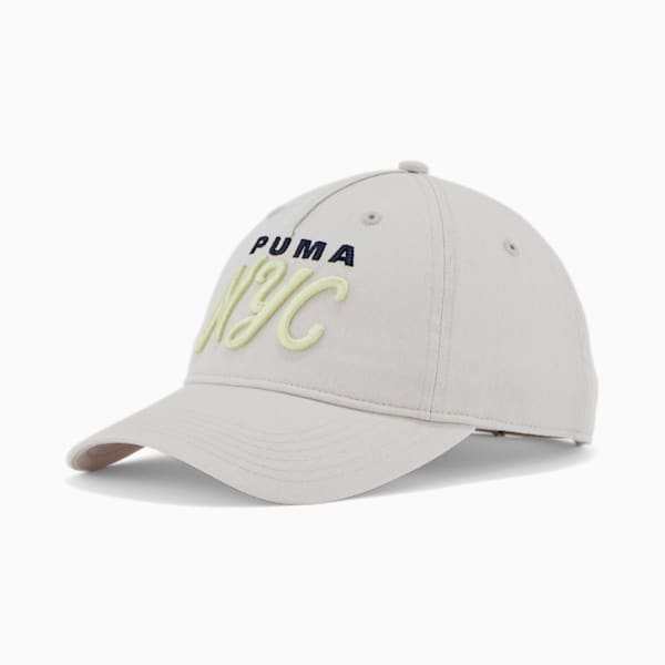 PUMA NYC Birchbrook Adjustable Cap, MEDIUM GREY, extralarge