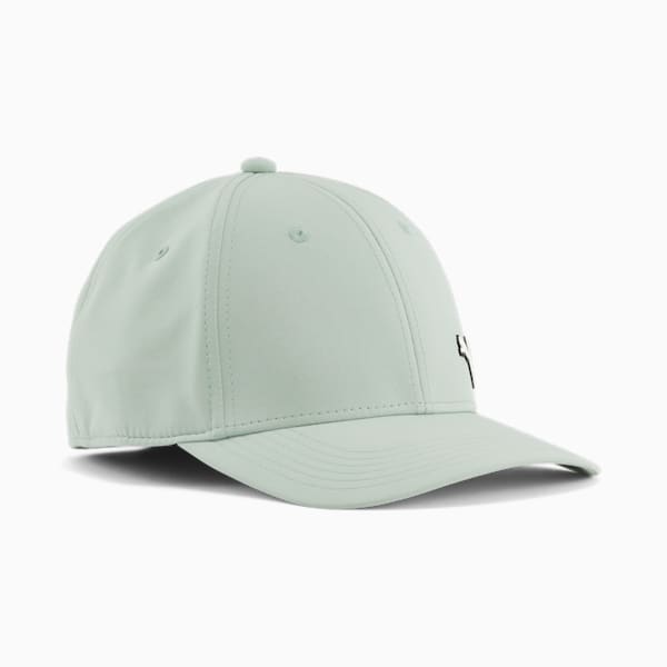 PUMA Sonic Stretch Fit Baseball Hat, LT PASTEL GREEN, extralarge