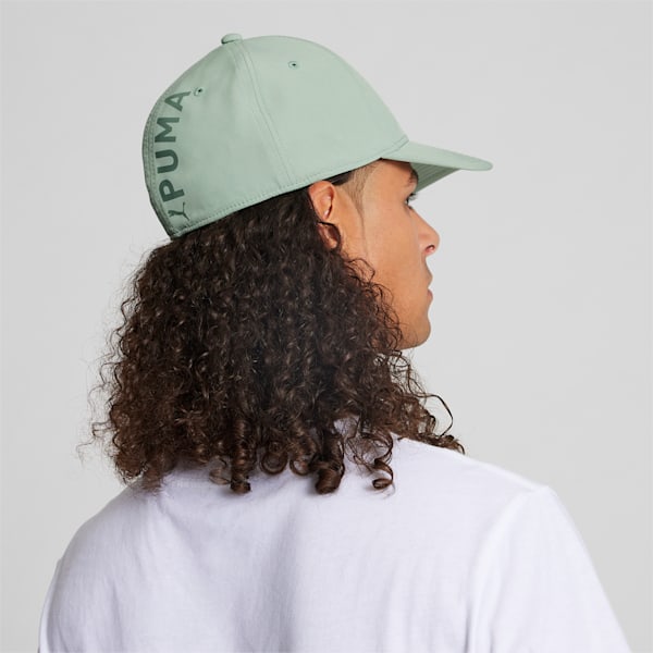 PUMA Sonic Stretch Fit Baseball Hat, LT PASTEL GREEN, extralarge