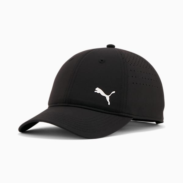 Stream 2.0 Perforated Baseball Hat, Black, extralarge