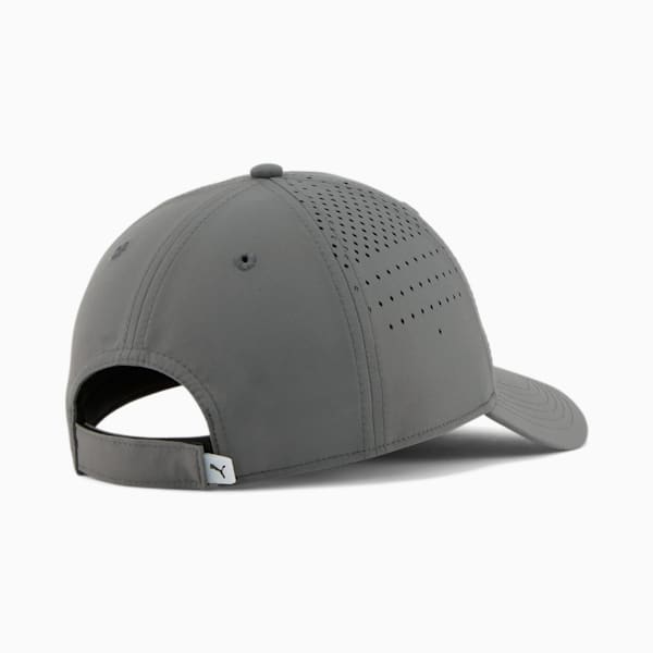 Stream 2.0 Perforated Baseball Hat, Grey/Black, extralarge