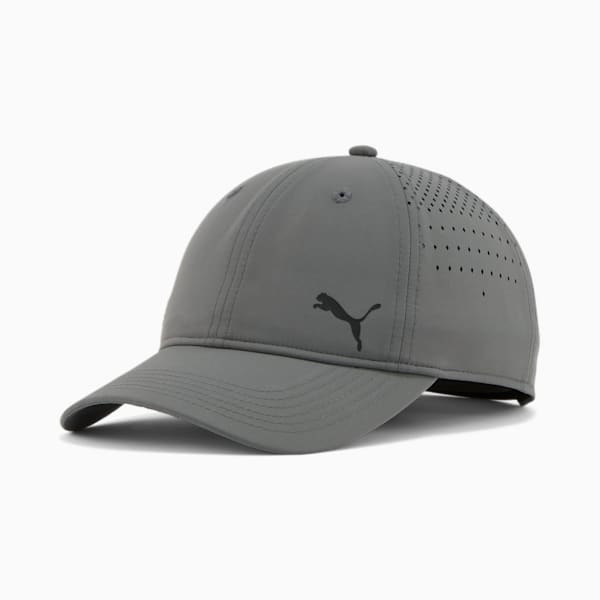 Stream 2.0 Perforated Baseball Hat, Grey/Black, extralarge